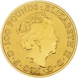 2022 Maid Marian 1 oz Gold Bullion Coin obverse