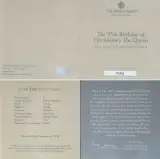 2021 Elizabeth II 95th Birthday Silver Proof £5 coin with cert