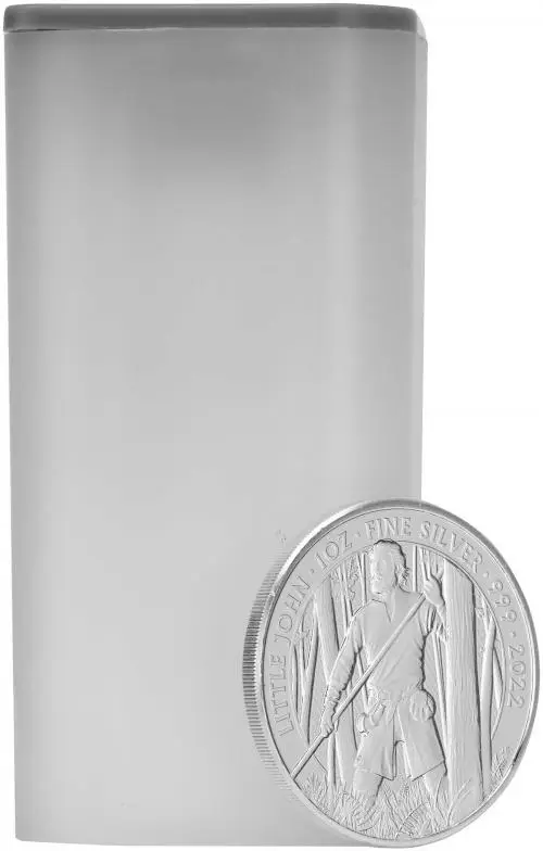 2022 Little John 1 oz Silver Bullion Coin with tube