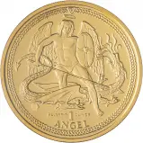 2012 Gold 1 Ounce Angel Coin Isle of Man