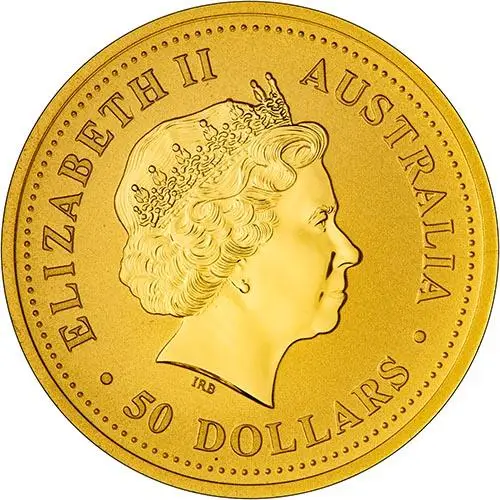2007 0.5 oz Gold Coin Lunar Year of the Pig Perth Mint Bullion 21906