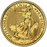 2020 Gold 0.25 oz Britannia Bullion Coin