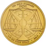 2020 The Gold Standard 0.25 oz Gold Bullion Coin