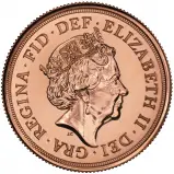 2020 Double Sovereign Gold Bullion Coin obverse