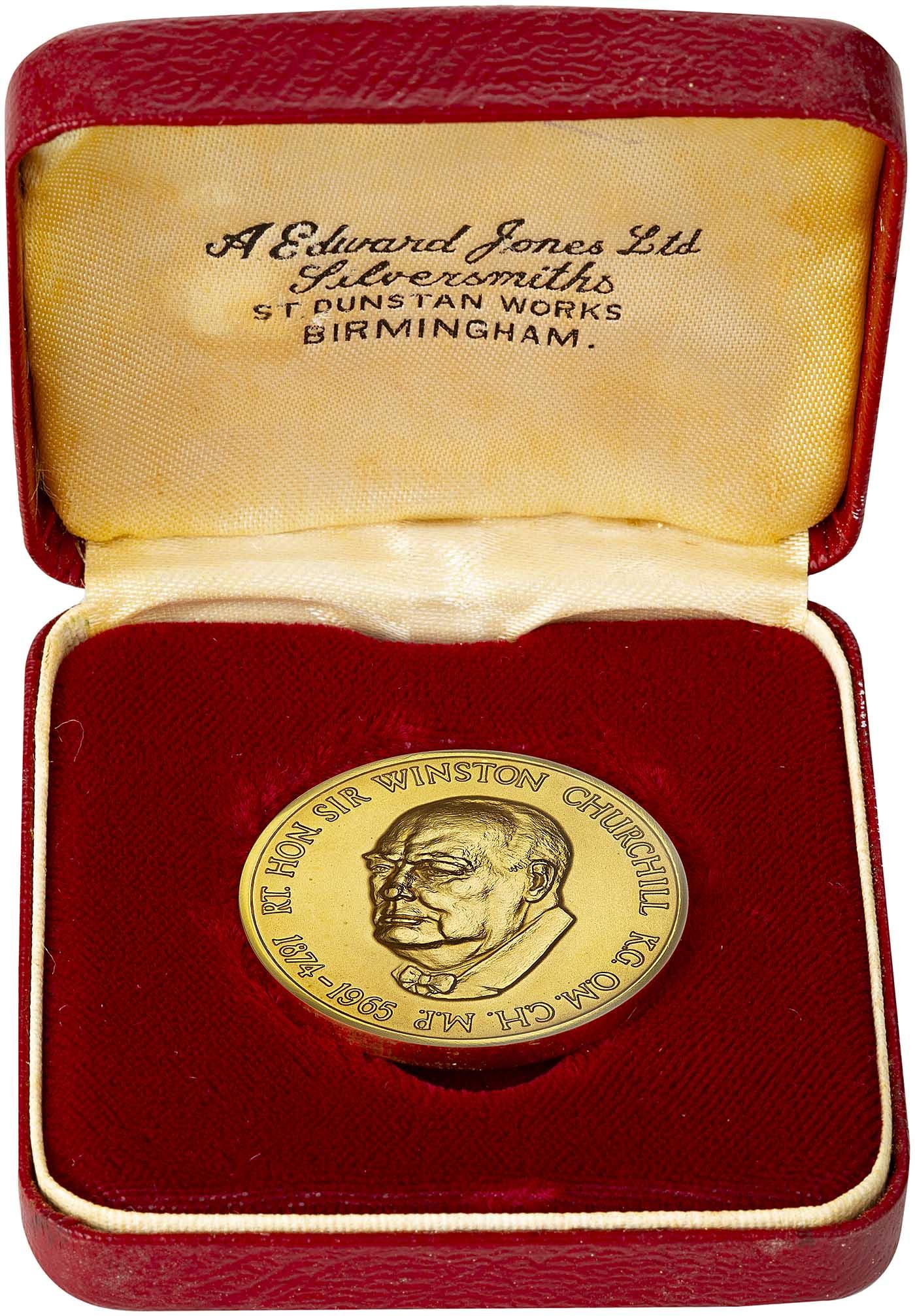 1965 Winston Churchill Gold Medallion Small | Chard