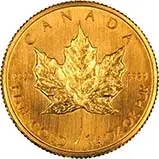 2003 0.25 oz Gold Coin Maple Bullion