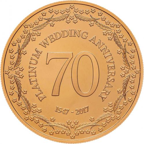 Isle of Man 2017 Platinum Wedding £5 Crown | Chards