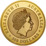 2016 2 oz Gold Proof High Relief Kimberley Sunrise Coin obverse