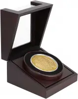 2018 Gold Proof 10 Ounce Elizabeth II 65th Anniversary of the Coronation Pound Sterling £50  Coin Presentation Case with Cert Jersey side view