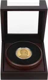 2017 Gold Proof 5 Ounce Elizabeth II Duke of Edinburgh 70 years of service Pound Sterling £10  Coin Presentation Case with Cert Jersey in box