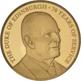 2017  Duke of Edinburgh Jersey Gold Proof 5 oz Coin
