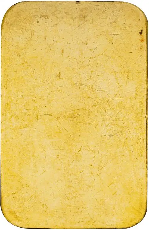 Gold Bullion Ungraded 100 Gram  Bar Pre-Owned Argor S.A. Chiasso reverse