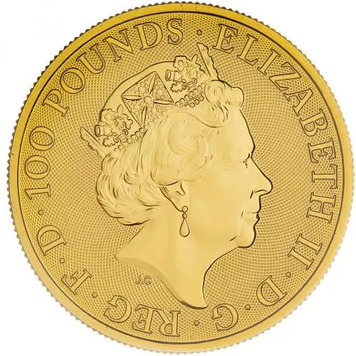 2021 David Bowie - Music Legends 1 oz Gold Bullion Coin obverse