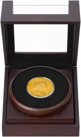 2017 5 Ounce Gold Proof Platinum Wedding Anniversary £10 Coin in box