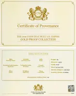 2019 East India Company Gold Proof The Empire Collection 9-Coin Set COP