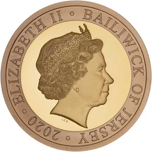 2020 80th Anniversary of the Battle of Britain Gold Proof £2 Coin Set - Jersey obverse