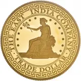 2018 Niue Gold Proof Trade Dollar - East India Company reverse