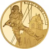 2019 The D-Day Landings Gold Proof Elizabeth II £5  Coin With Box with Cert Guernsey Unknown 3 Coins operation mallard