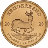2020 1 oz Gold Krugerrand Bullion Coin
