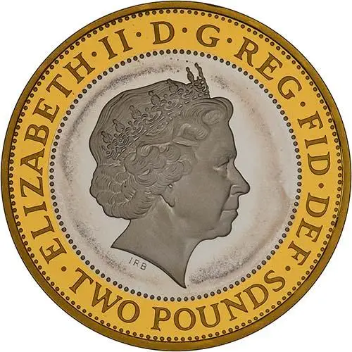 2013 UK Coin £2 Silver Proof London Underground - Roundel 22728