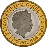 2013 UK Coin £2 Silver Proof London Underground - Roundel 22728