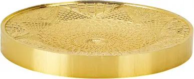 2020 18/25 Gold Proof 100 Gram Taj Mahal $50  Coin Single with Cert Solomon Islands concave view
