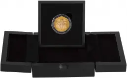 2020 'V' Gold Proof 75th Anniversary of VE Day 50 Pence Coin