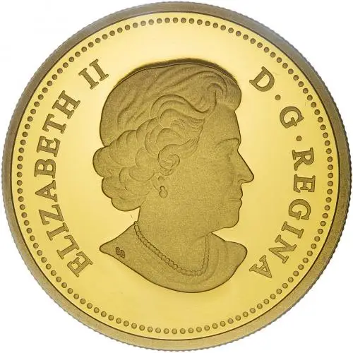 2016 Gold Proof Celebration of Her Majesty's 90th Birthday Coin Canada  obverse