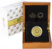 2016 Gold Proof Celebration of Her Majesty's 90th Birthday Coin Canada 
