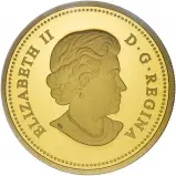 2016 Gold Proof Celebration of Her Majesty's 90th Birthday Coin Canada  obverse