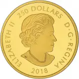 2018 Gold Proof Magnificent Maple Coin obverse