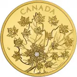 2018 Gold Proof Magnificent Maple Coin reverse