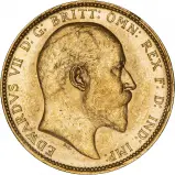 Gold Sovereign Best Value Edward VII Bullion Coin