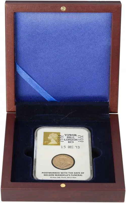 2013 Gold 0.25 oz Krugerrand Coin box
