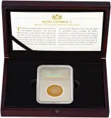 1913 George V Bank of Canada Hoard Gold $10 Coin - Slabbed