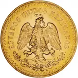 1945 Gold 50 Pesos Mexico Bullion Coin Obverse