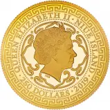 2019 Gold Proof Chinese Trade Dollar East India Company obverse