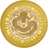 2019 Gold Proof Chinese Trade Dollar East India Company reverse