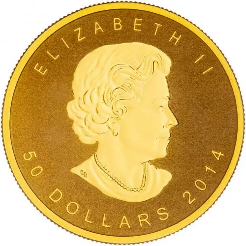 2014 Gold Proof Maple 4-Coin Set obverse 1oz