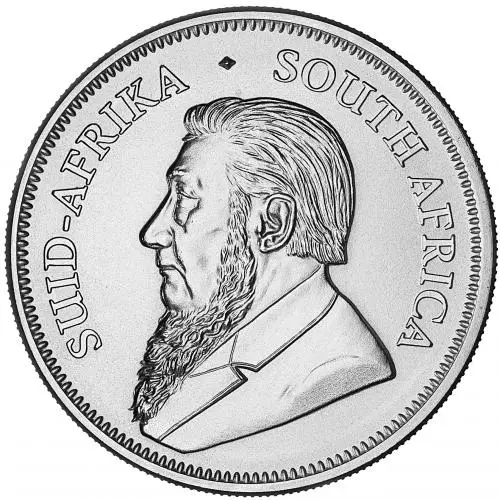 2020 Silver Krugerrand 1 oz Bullion Coin obverse