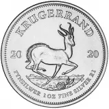 2020 Silver Krugerrand 1 oz Bullion Coin