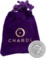 2000 Australian Lunar 'Year of the Dragon' 1 oz Silver Bullion Coin With Optional Chards Velvet Pouch