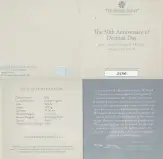 2021 50th Anniversary of Decimal Day Silver Proof Piedfort 50p Coin with cert