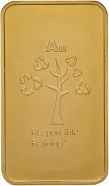 100g Gold Bar Metalor Wafer - Pre-Owned rev