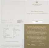 2020 Gold Proof 2 Ounce British Decimal Elizabeth II Three Graces Pound Sterling £200  Coin Single United Kingdom The Royal Mint with cert