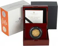 2021 50th Anniversary of Decimal Day - Strike on the Day Gold Proof 50 Pence Coin