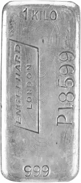 Silver 1 Kg Bar Engelhard - Pre-Owned