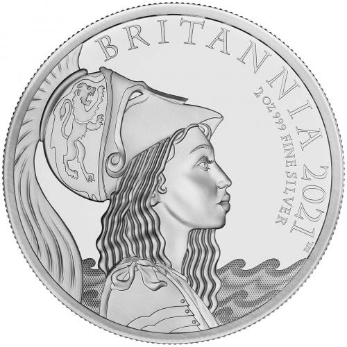 2021年 プレミアムブリタニア 2oz 銀貨 2021 Premium Britannia Silver Proof 2 oz Coin | Chards