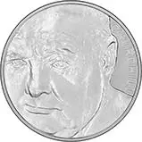 2015 UK Coin £5 / Crown BU Winston Churchill 23058
