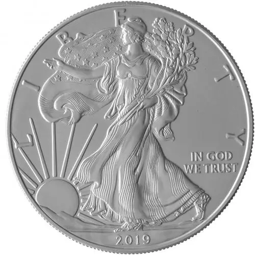 2019 1 oz Silver Eagle Bullion Coin 1 